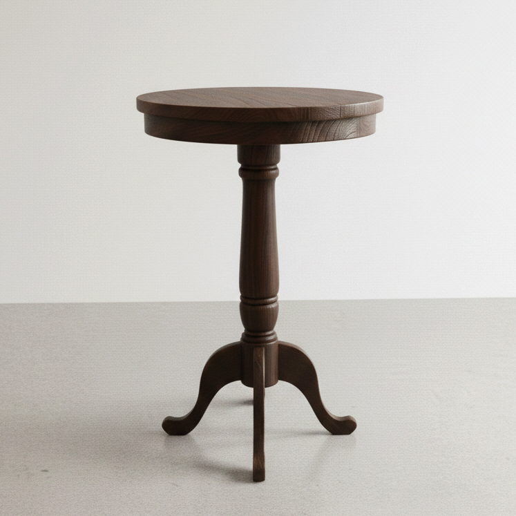 チークラウンドテーブル